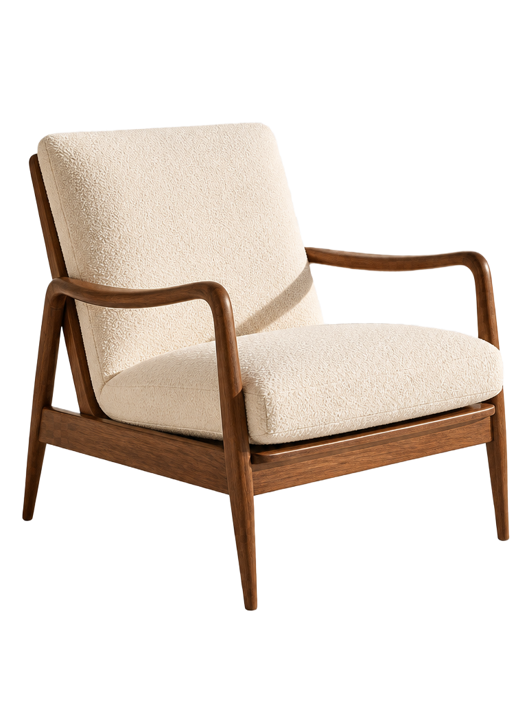 Aria Lounge Chair in Warm Loft